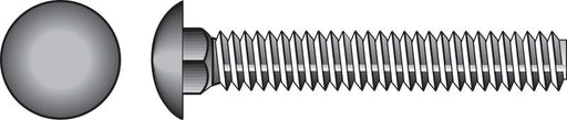 HILLMAN 3/8 in. X 5 in. L Hot Dipped Galvanized Steel Carriage Bolt 50 pk