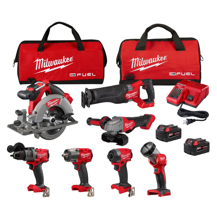 Milwaukee M18 FUEL 7-Tool Combo Kit 3697-27