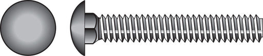 HILLMAN 3/8 in. X 3-1/2 in. L Zinc-Plated Steel Carriage Bolt 50 pk