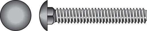 HILLMAN 3/8 in. X 6-1/2 in. L Zinc-Plated Steel Carriage Bolt 50 pk
