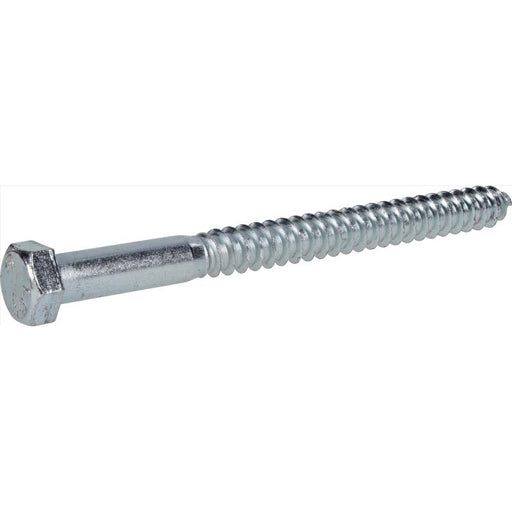HILLMAN 1/2 in. X 6 in. L Hex Zinc-Plated Steel Lag Screw 25 pk