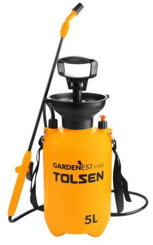Tolsen Garden Sprayer Sprayer Wand and Hose, Shoulder Belt, 1.32 Gallons / 5 Liters