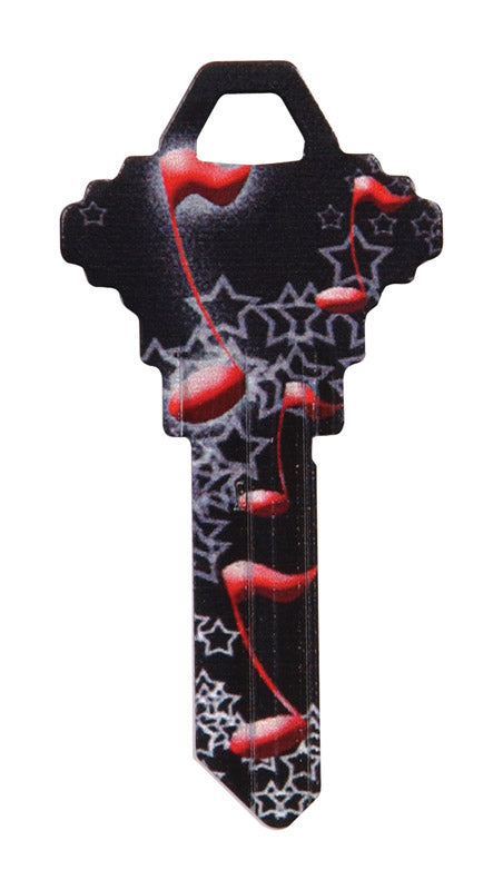 HILLMAN Wackey Music Notes House/Office Universal Key Blank SC1 Single