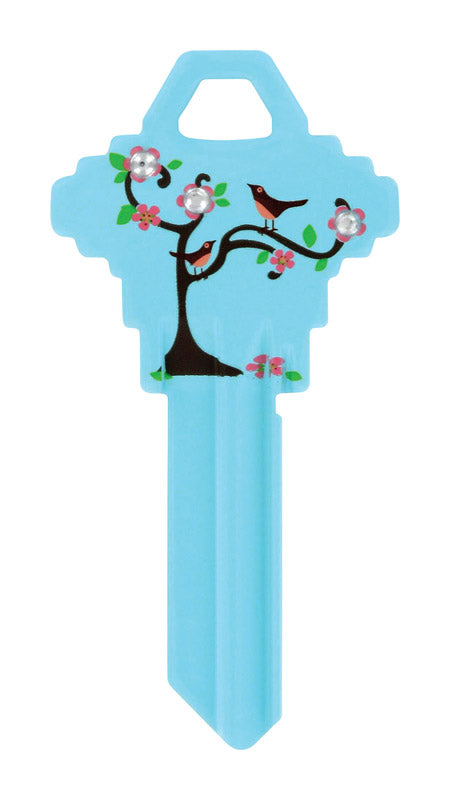HILLMAN DIVA Tree & Birds House/Office Universal Key Blank SC1 Single