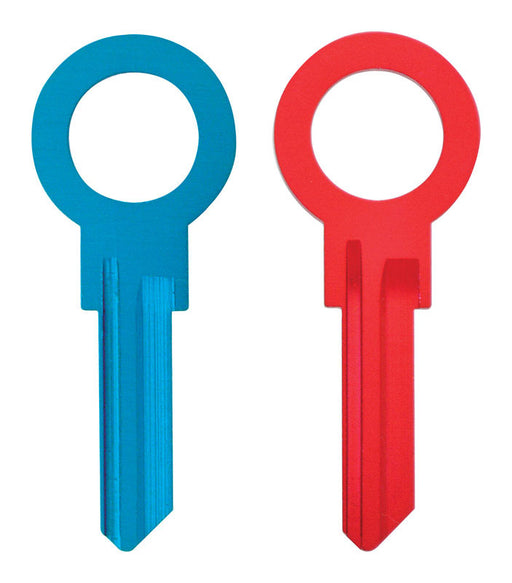 HILLMAN Zero Gravity House/Padlock Universal Key Blank KW1 Single