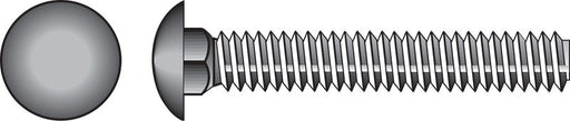 HILLMAN 0.375 in. X 4 in. L Stainless Steel Carriage Bolt 25 pk