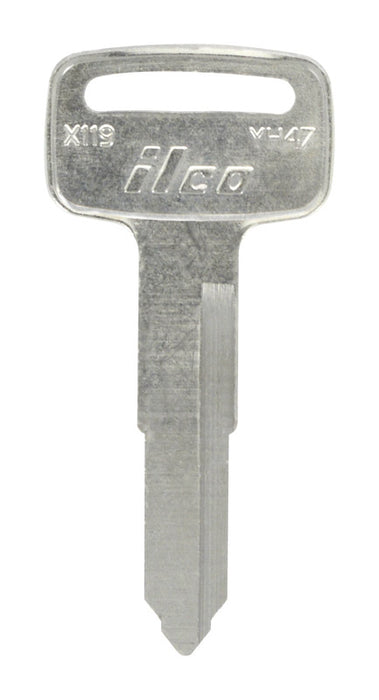 HILLMAN Traditional Key Automotive Key Blank YM58/X119 Double For Yamaha