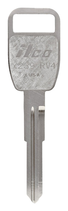 HILLMAN Traditional Key Automotive Key Blank RV4 Double For Land Rover