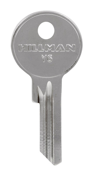 HILLMAN Traditional Key Automotive Key Blank Y-6 Single