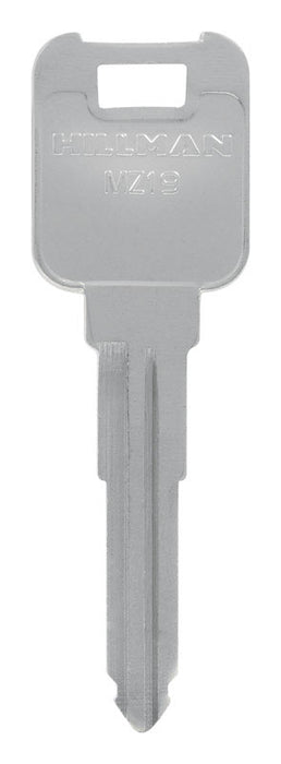 HILLMAN Traditional Key Automotive Key Blank MZ-19 Double For Mazda