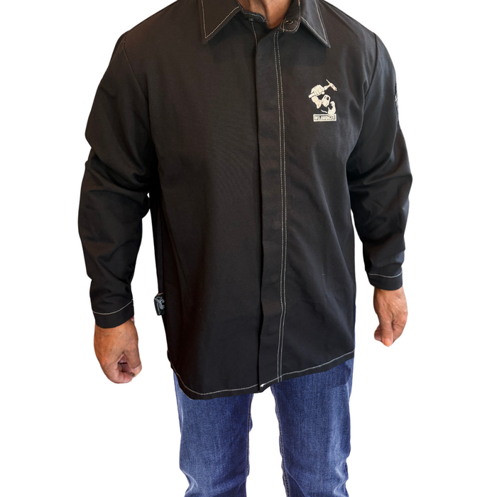Weldmonger® FR Lightweight Welding Jacket, Up In Smoke Welding Apparel Limited Edition