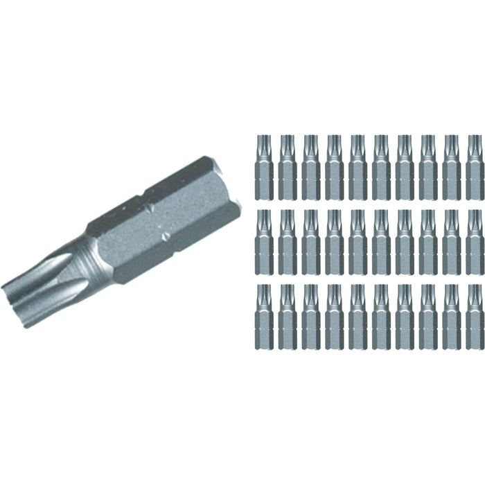 Wiha Torx Bits, T30, 30-Pack