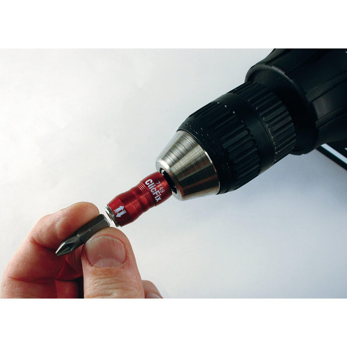 Wiha ClicFix Bit Holder with Magnet for Inserting Bits