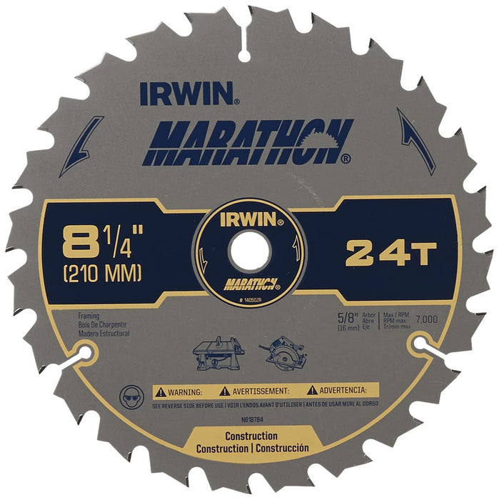 Irwin Tools Marathon Carbide Table/Miter Circular Blade