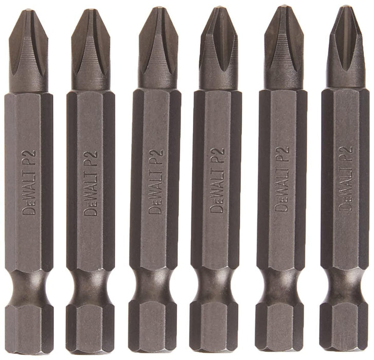 DEWALT DW2022B6 #2 Drill Bits 6 Pack