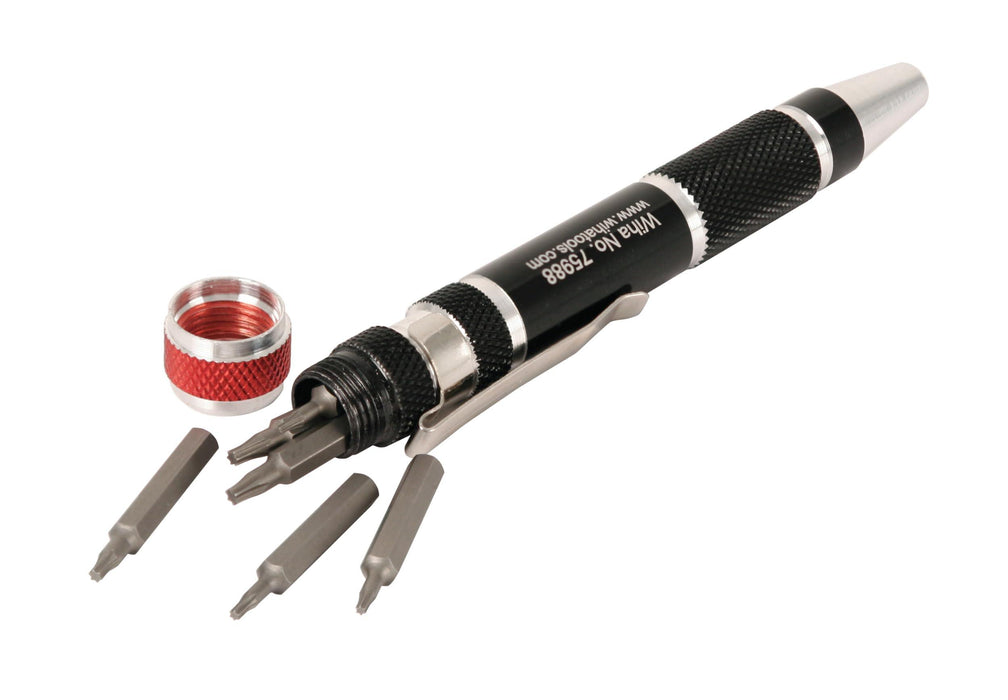 Wiha 7 PIECE POCKET CLIP TORX MICROBIT SET
