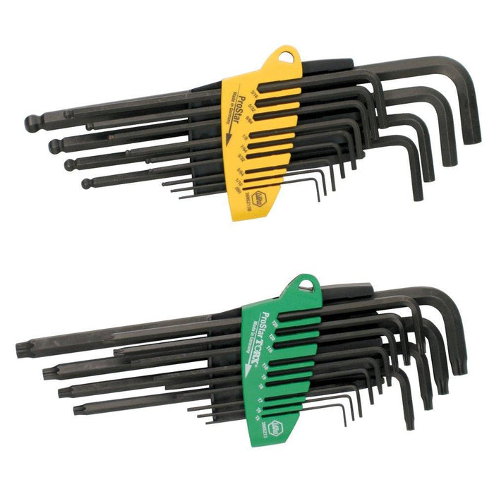 Wiha 36694 Torx Long Arm L-Key Sets, 26-Piece