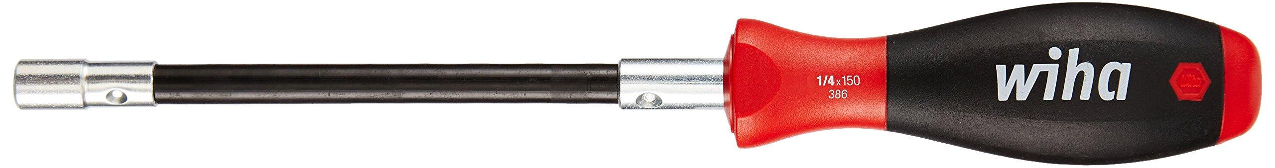 Wiha 38600 Bit Holder 1/4" with Retaining Ring, Flexible Shaft