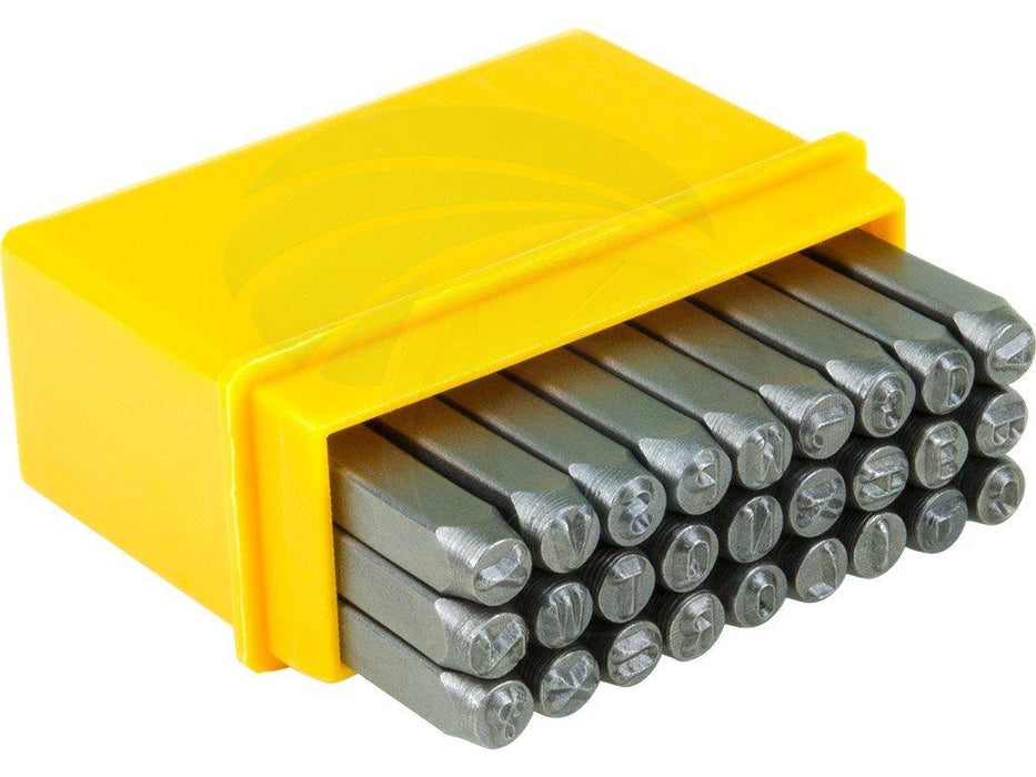 Tolsen Steel Punch Stamp Die Set Metal Tool Letters (A-Z) 27-Piece Set 3mm