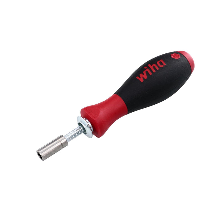 Wiha Drive-Loc VI Bit Holder with Soft Finish Handle and 1/4-Inch Bit Adapter