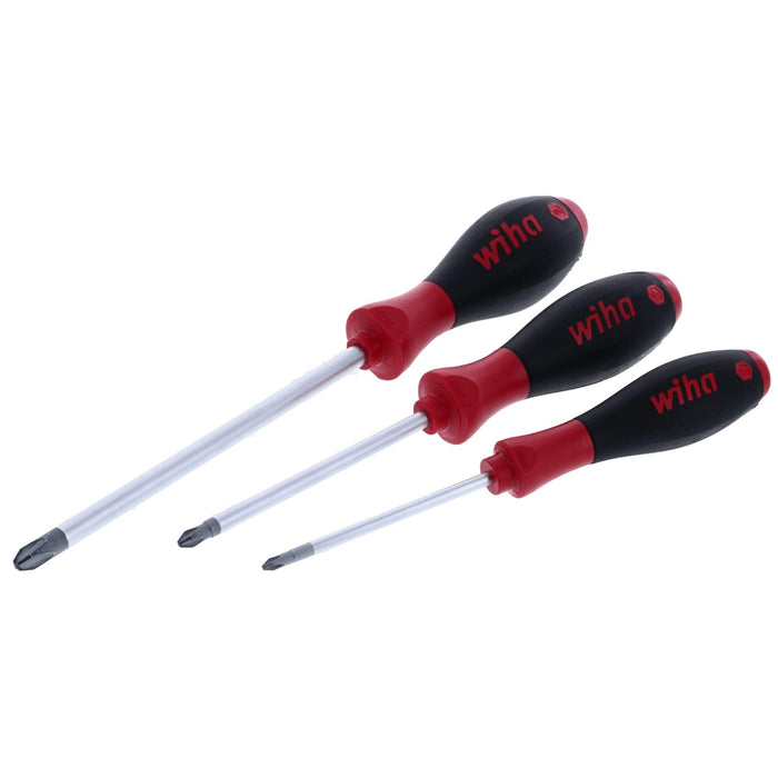 Wiha 30278 7 Piece SoftFinish Slotted and Phillips Screwdriver Set