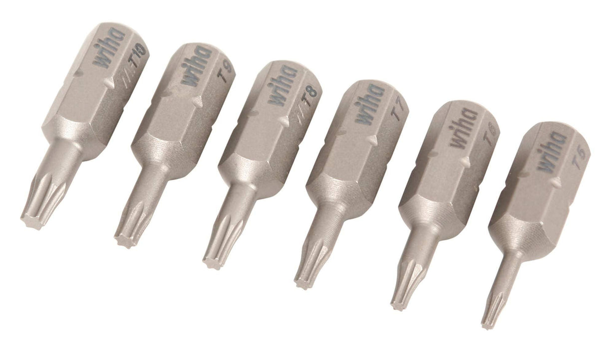 Wiha Torx Insert Bit T5 - T10 (6 Pc.)