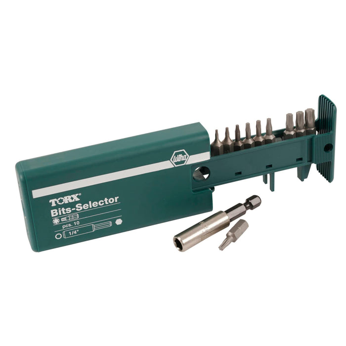 Wiha 11 Piece Torx Bit Selector (T5-T30)