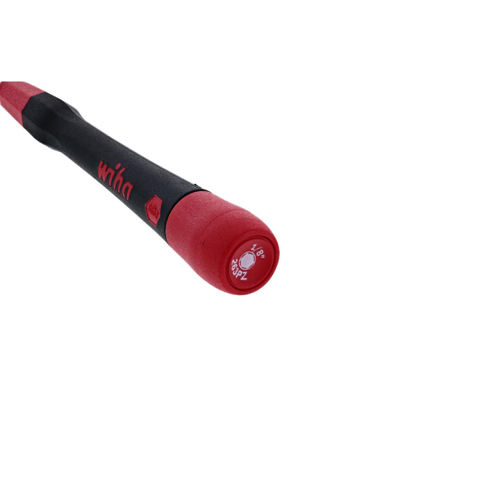Wiha 26371 Precision Screwdriver With Soft PicoFinish Handle, Hex Inch, 1/8 x 60mm