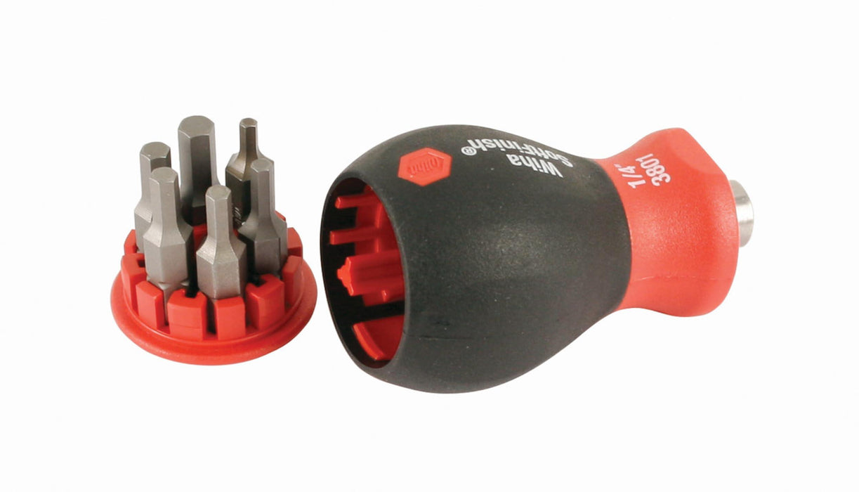 SoftFinish Stubby Bit Holder 7 Pc. Set