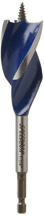 IRWIN SPEEDBOR Tri Flute Wood Drill Bit 1-1/4" X 6"(3041009)