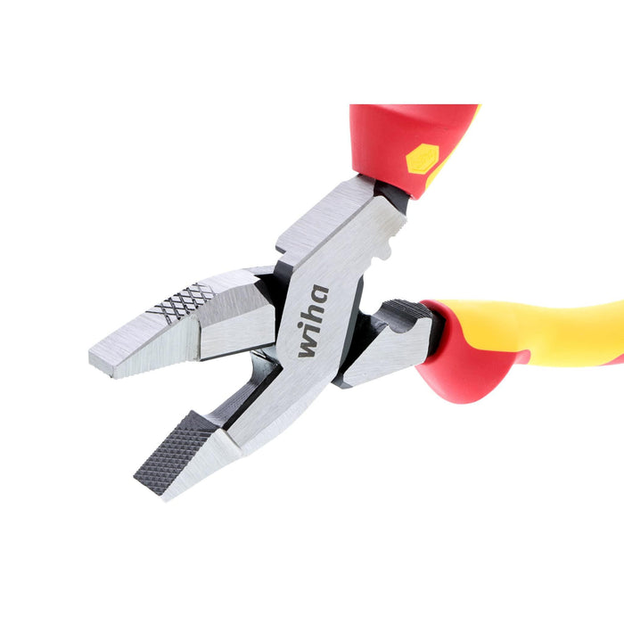 Wiha Insulated Industrial NE Style Lineman’s Pliers with Crimpers 9.5"