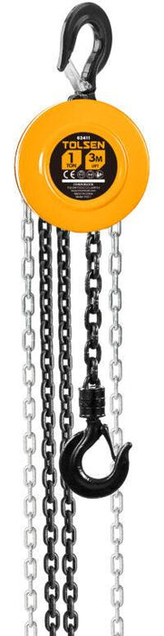 Tolsen 62411   1 Ton Chain Block