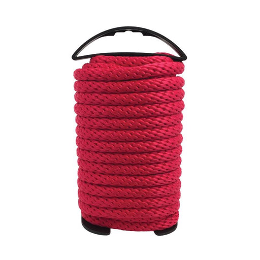 Koch Industries 1/2 in. D X 35 ft. L Red Solid Braided Polypropylene Rope