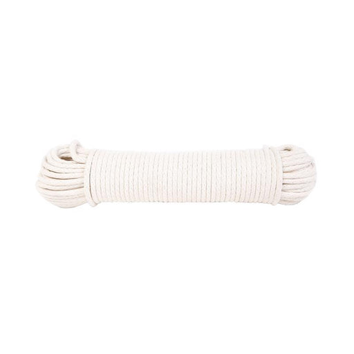 Koch Industries 7/32 in. D X 100 ft. L Natural Solid Braided Cotton Poly Blend Sash Cord