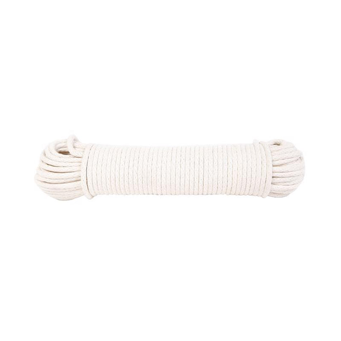 Koch Industries 1/4 in. D X 50 ft. L Natural Solid Braided Cotton Poly Blend Sash Cord