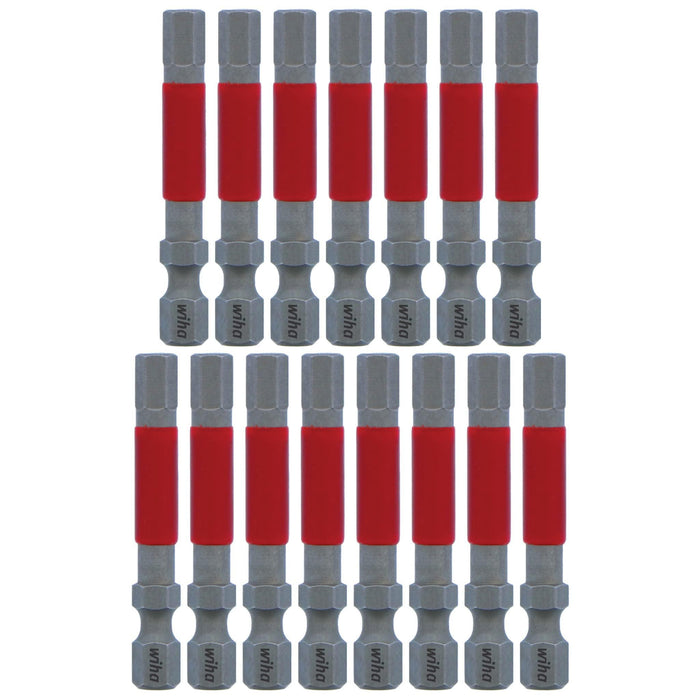 Terminator Impact Power Bit Hex, 15 Piece. 7/32" x 49mm