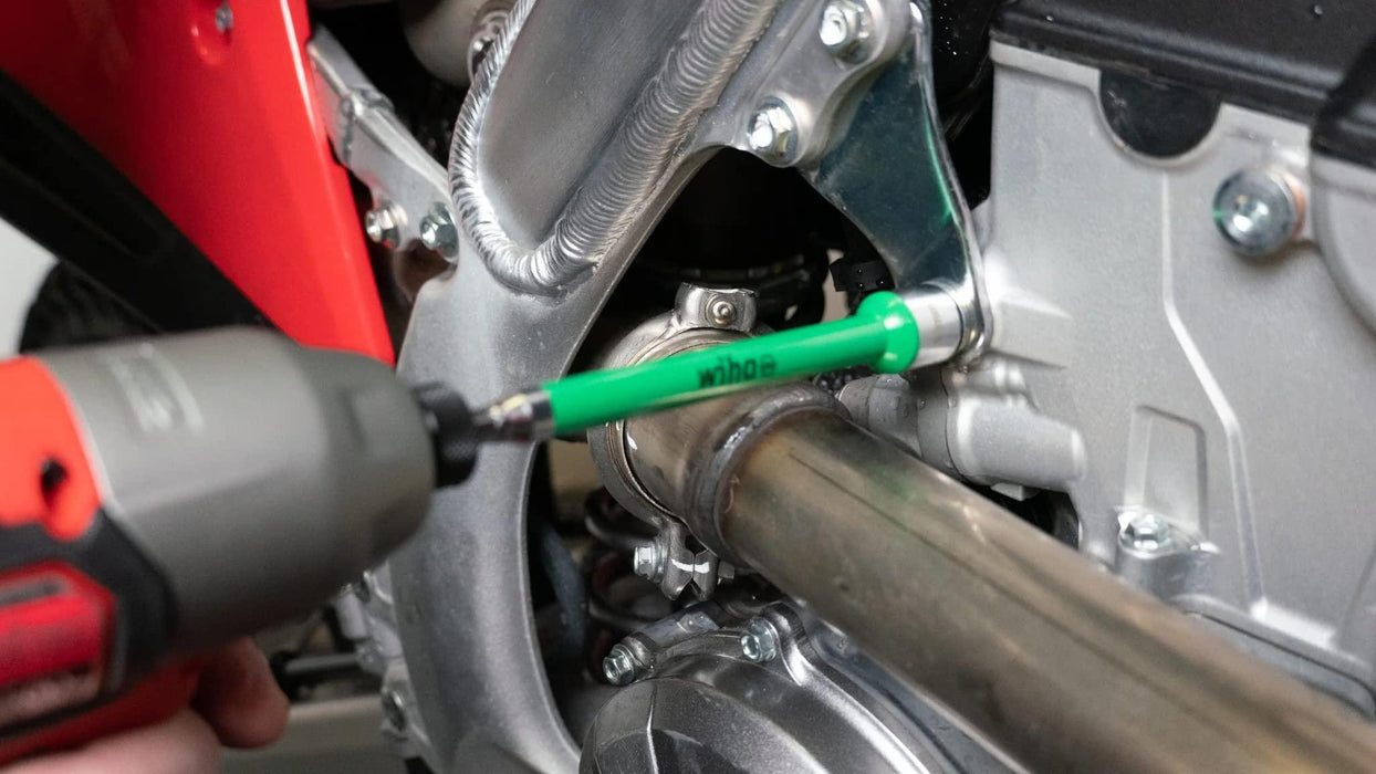 Wiha 70487 Color Coded Magnetic Nut Driver Set Metric - 6 Piece (8mm, 10mm, 11mm, 12mm, 13mm, 14mm)