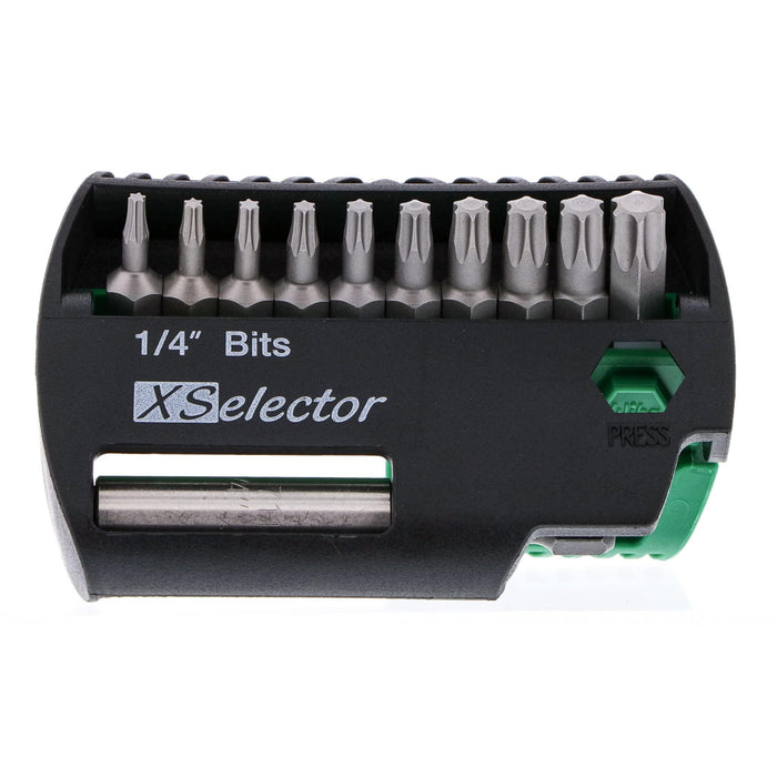 Wiha 79445 X-Selector Bit Set with Torx Bits and Quick Release Holder