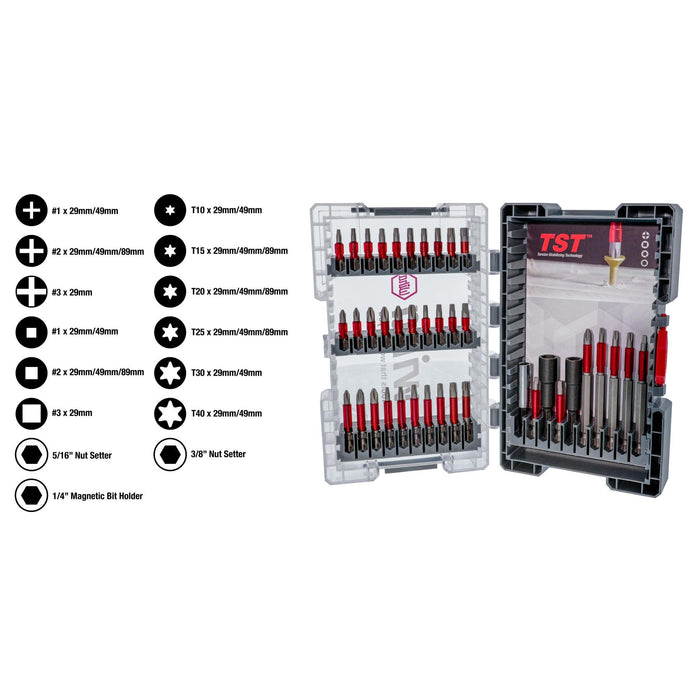 Wiha 40 Piece MaxxTor Impact Bit Set