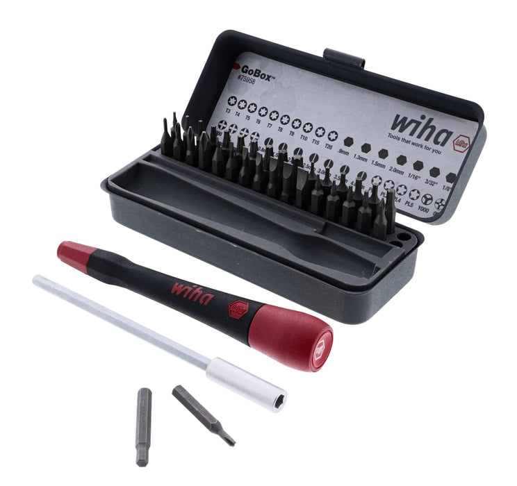 Wiha Piece GoBox Precision Micro Bit Set