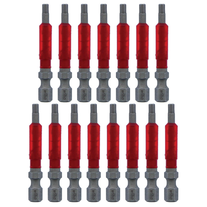 Terminator Impact Power Bit Hex, 15 Piece. 3.0mm x 49mm