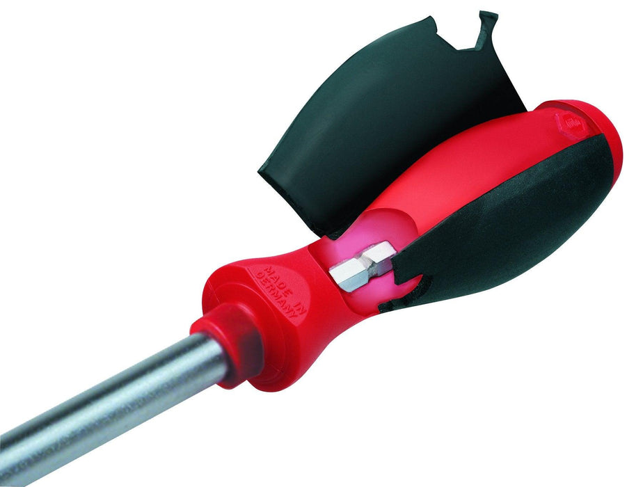 Wiha 8-Piece Slotted and Phillips Screwdriver Set with Soft Finish Handles