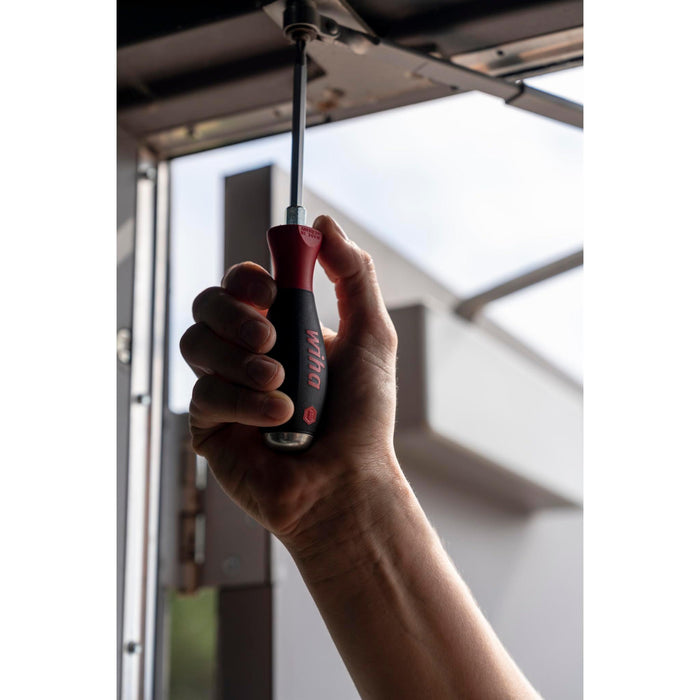 Wiha 5 Piece SoftFinish X Heavy Duty Slotted and Phillips Screwdriver Set