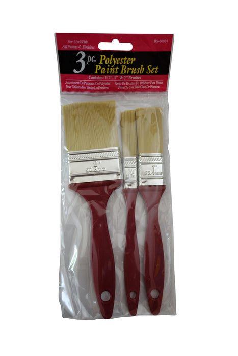 Gam Flat Paint Brush Set