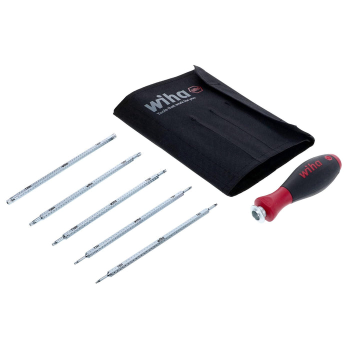 Wiha 28197 Driv-Loc VI Interchangeable Blade Set, Torx, 6 Piece