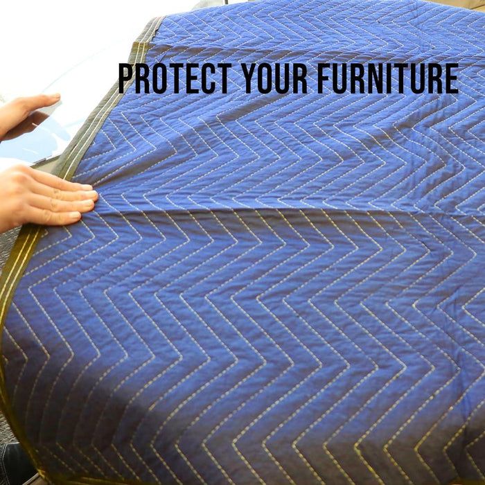 Boxer 45 in x 72 in Moving Blanket Pro Value - Multipurpose, Lightweight, Packing, Moving, Scratch Protection