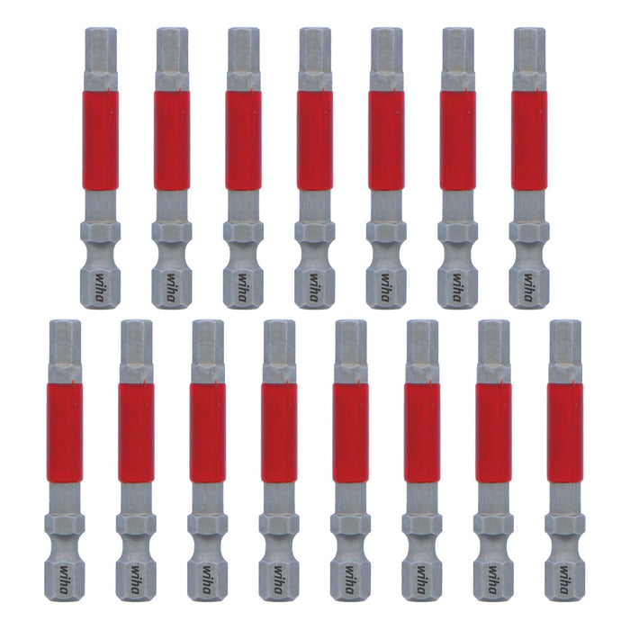 Terminator Impact Power Bit Hex, 15 Piece. 3/16" x 49mm