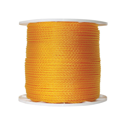 Koch Industries 1/4 in. D X 1000 ft. L Yellow Hollow Braided Poly Rope