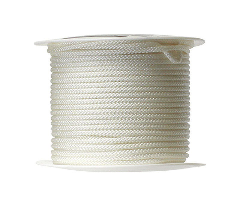 Koch Industries 11/64 in. D X 200 ft. L White Diamond Braided Nylon Rope