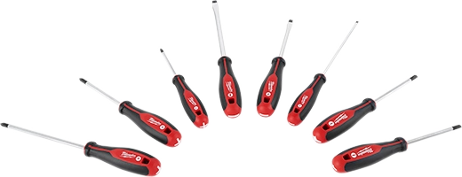 Milwaukee 8pc Screwdriver Kit w/ ECX 48-22-2708
